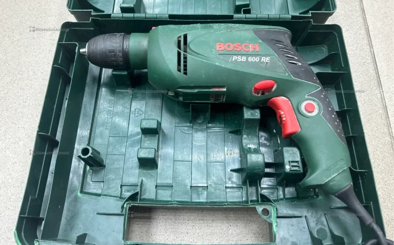дрель-шуруповерт Bosch psb 600 re