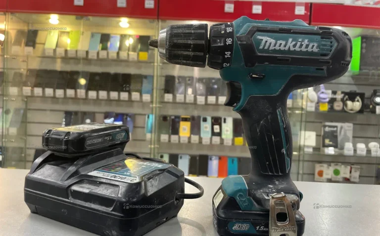 Дрель-шуруповерт makita DF331DWYE