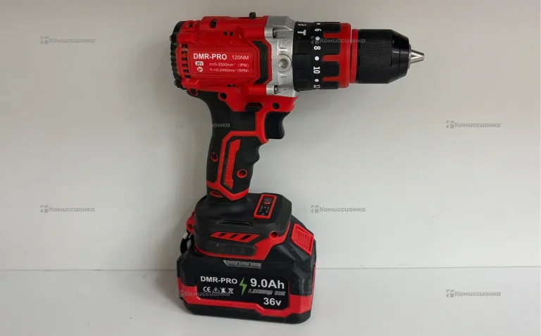дрель-шуруповерт DMR-PRO 120NM 36V