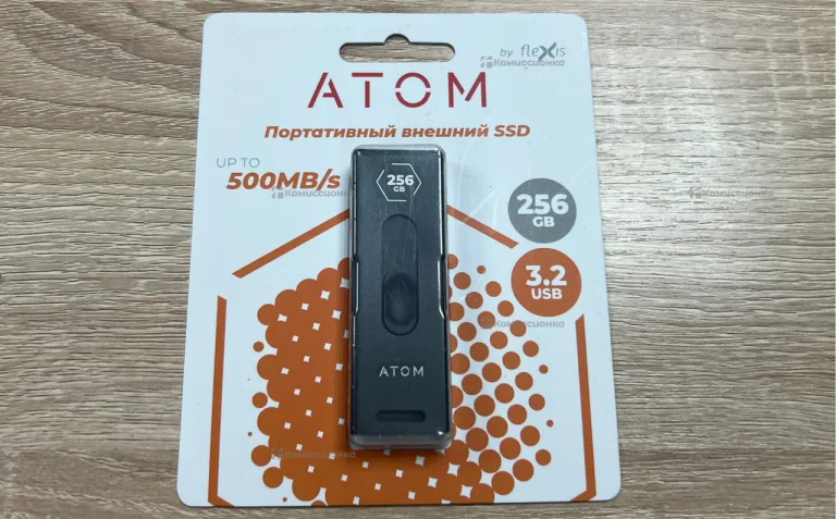 Портативный жесткий диск ATOM SSD 256GB