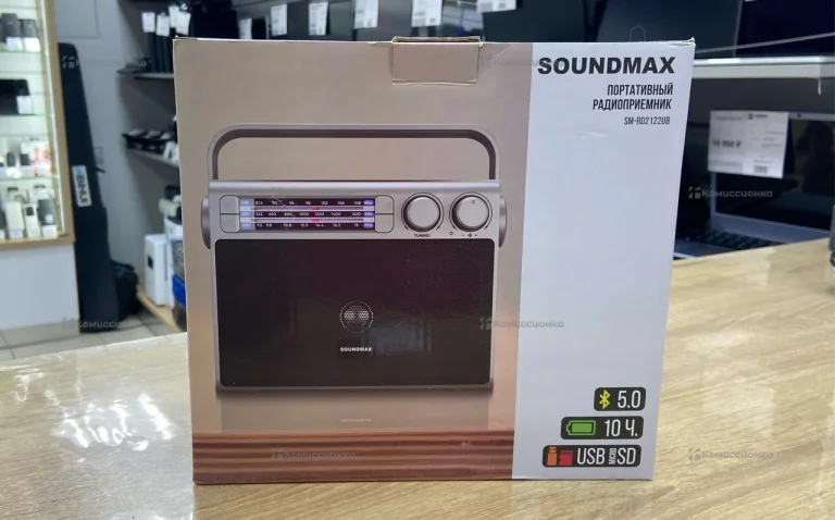 Радио колонка Saundmax