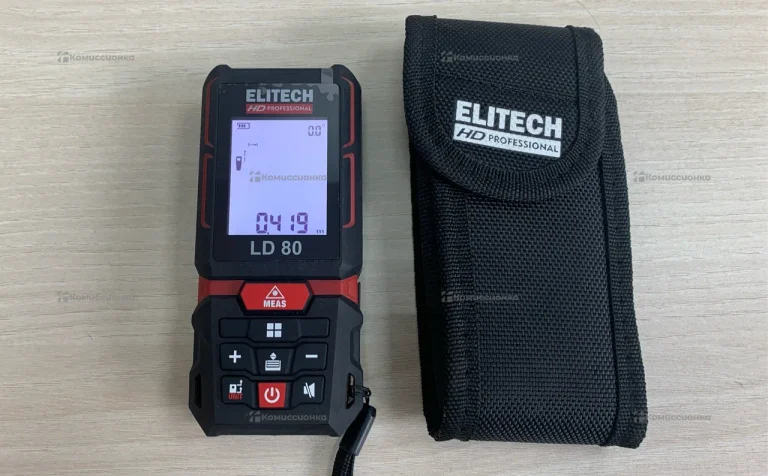 лазерный дальномер Elitech ld 80