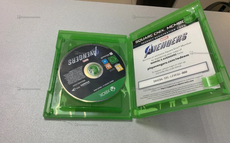 Xbox диск Xbox one avengers