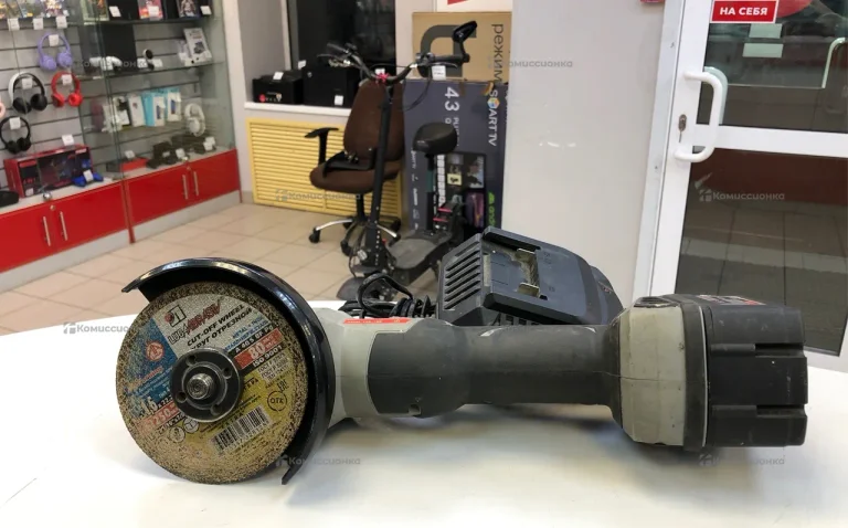 Аккумуляторная ушм интерскол 125/18в