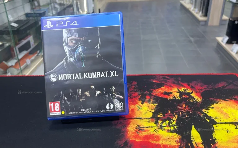 PS4 диск. Mortal combat XL