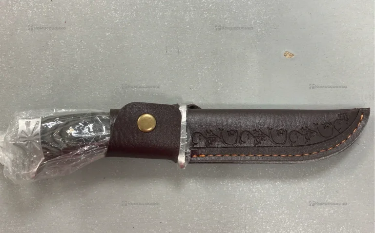 Нож туристический (коричневый)