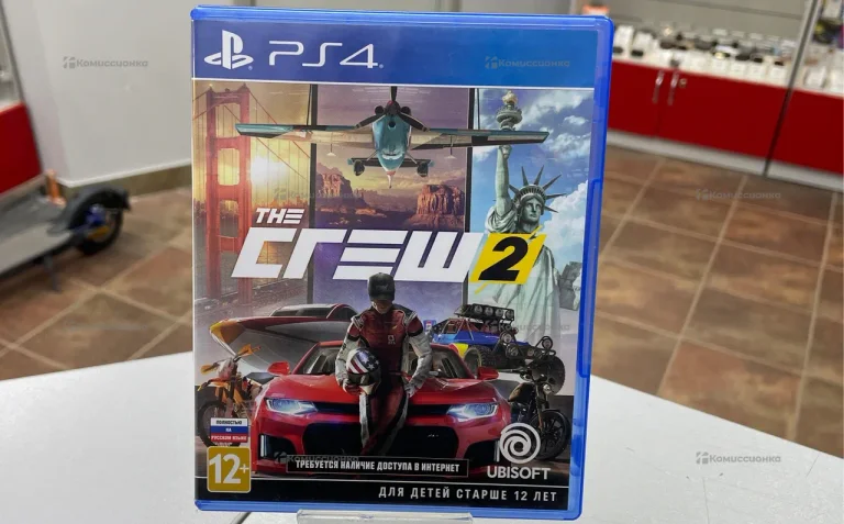 Приставка Диск для PS4 The Crew 2