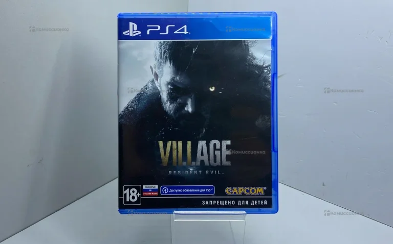 PS4. диск для PS4 Resident Evil Vill
