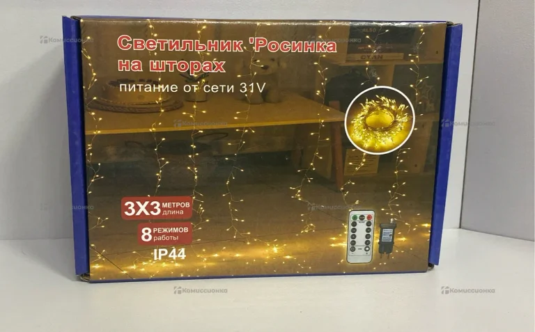 Светильник «росинка на шторах»