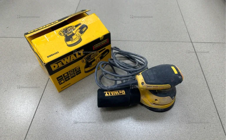 Эксцентриковая шлифмашина dewalt DWE6423