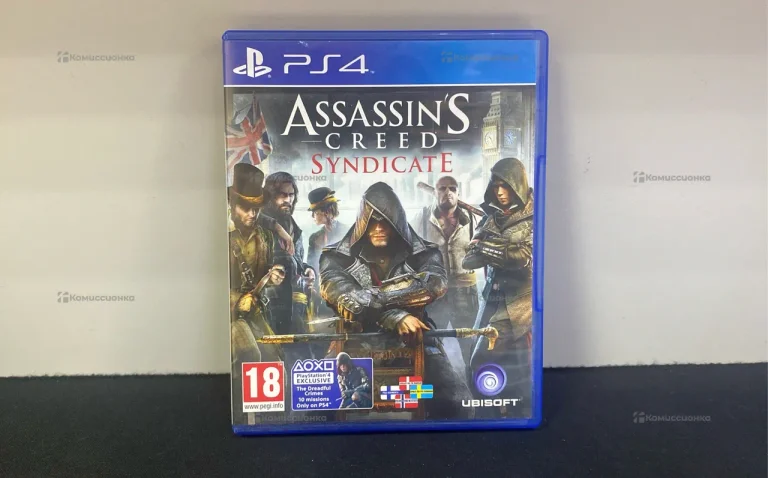PS4 диск Resident Evil 2 Assassins Creed Syndicate