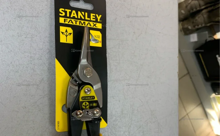 Ножницы по металлу Stanley
