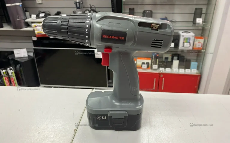 Дрель аккумуляторная Megamaster PTCD120