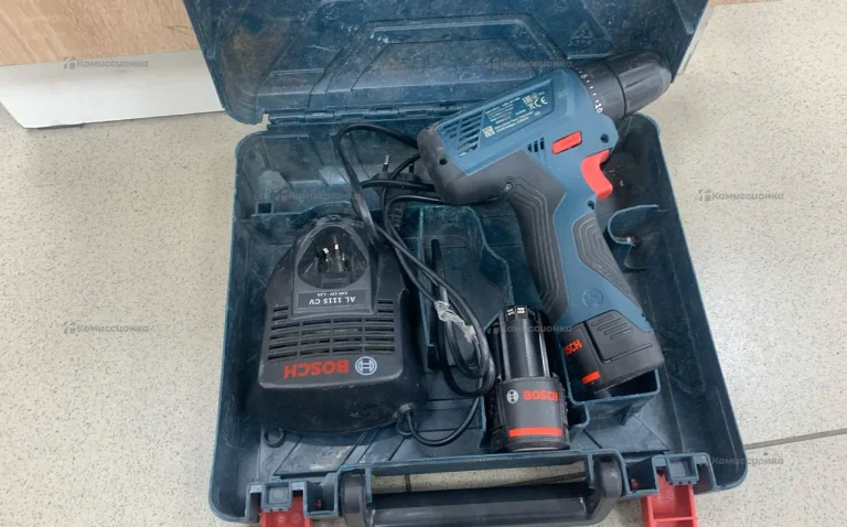 Дрель-шуруповерт Bosch GSR 120-LI 1.5Ah x2 Case