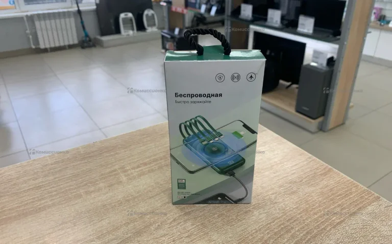 Power Bank 20000mah с беспроводной зарядкой