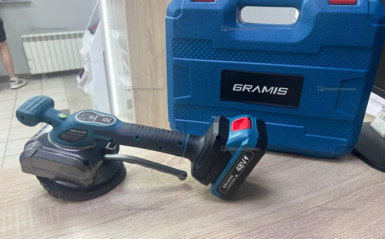 Аккумуляторная виброприсоска GRAMIS 48V