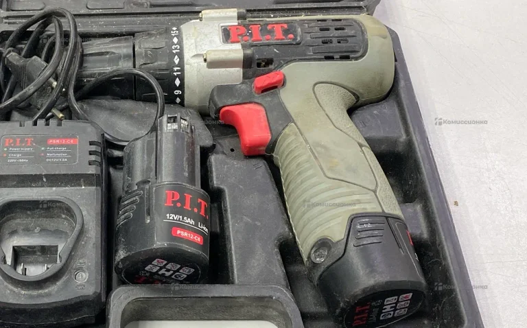 P.I.T. Дрель-шуруповерт psr12-c6