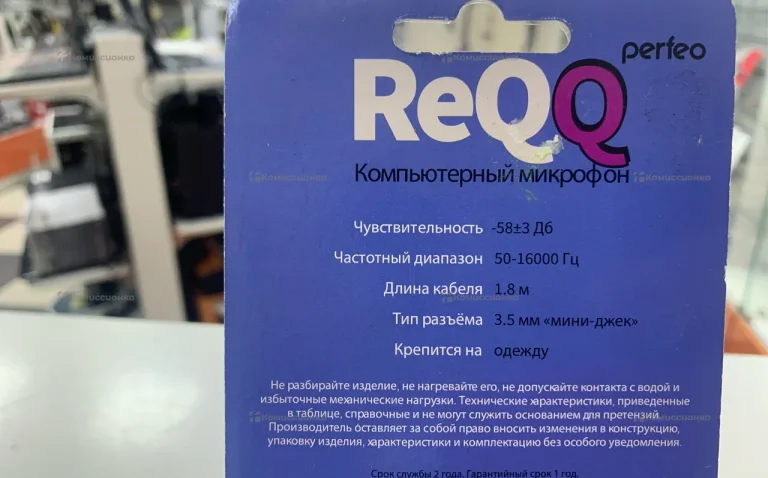 Микрофон петличный ReQQ m1