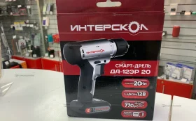 Купить смарт-дрель интерскол да-12эр 20 б/у , в Екатеринбург Цена:1300рублей