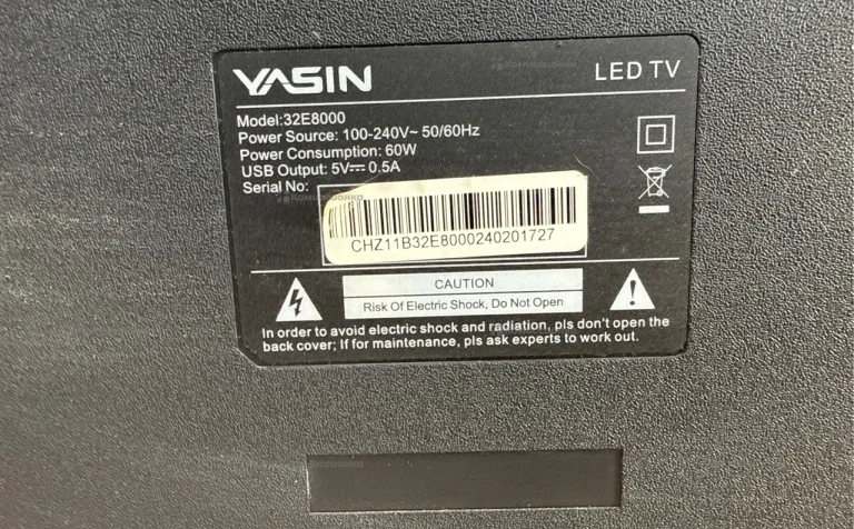 Телевизор Yasin Led-32E8000