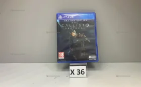 Диск для PS4. The Callisto Protocol