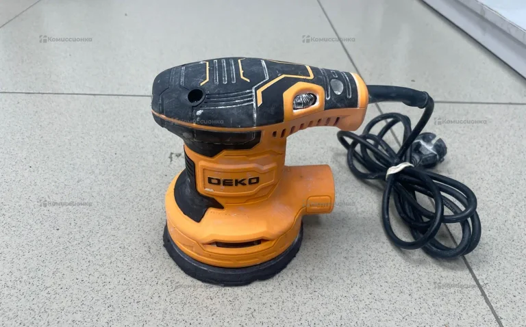 Эксцентриковая шлифмашина сетевая DEKO DKG400-125