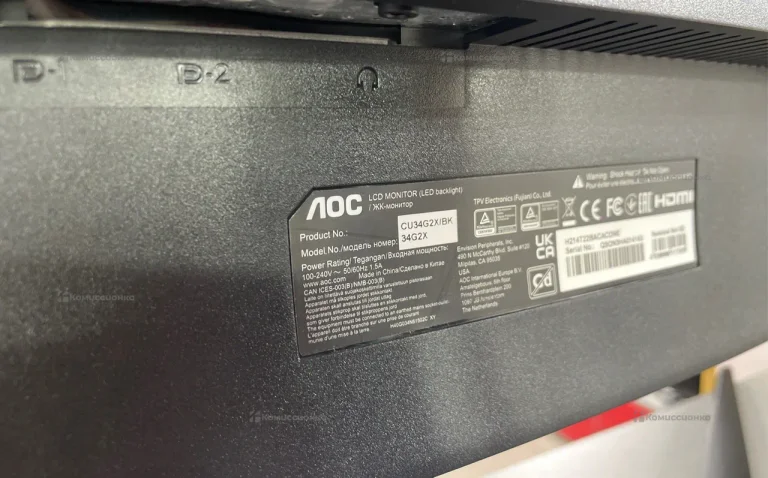 Монитор AOC Gaming CU34G2X