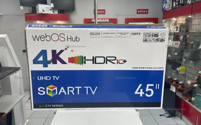 Телевизор smart tv Web os 45*