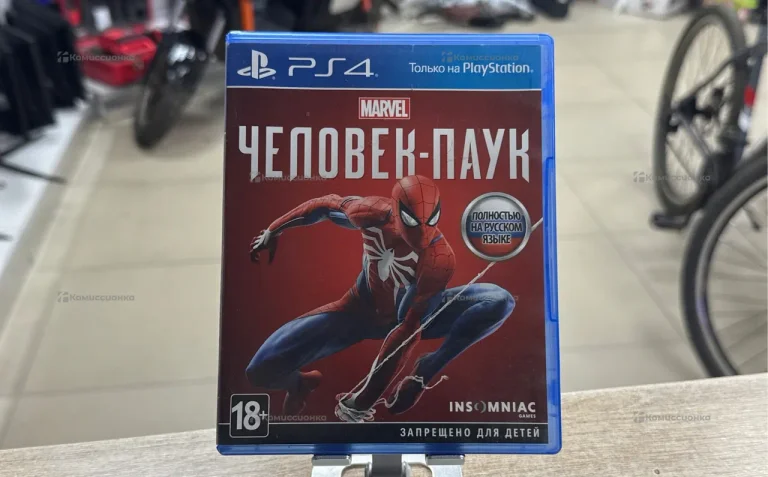 Приставка Sony Диск для PS4 Человек паук