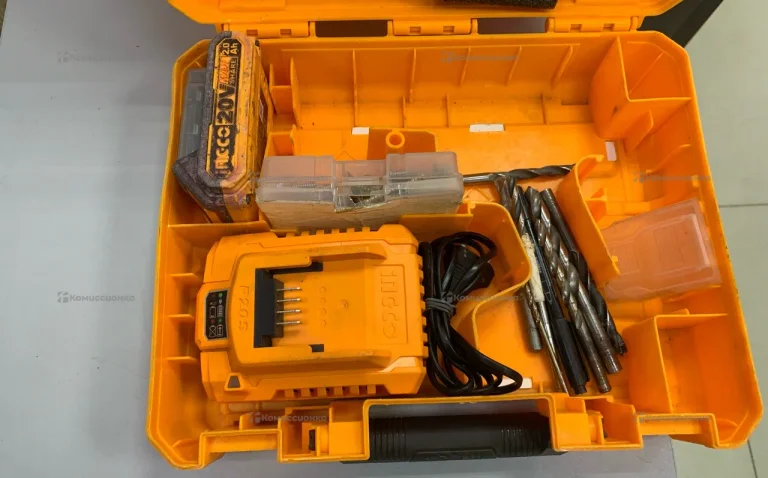 аккумуляторная дрель-шуруповерт ineco cdli1222 202