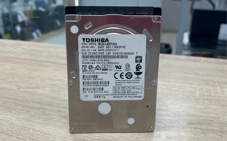 Жесткий диск Toshiba 500Gb