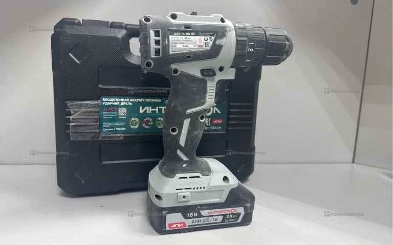 Шуруповерт Интерскол ДАУ 10 18В 44