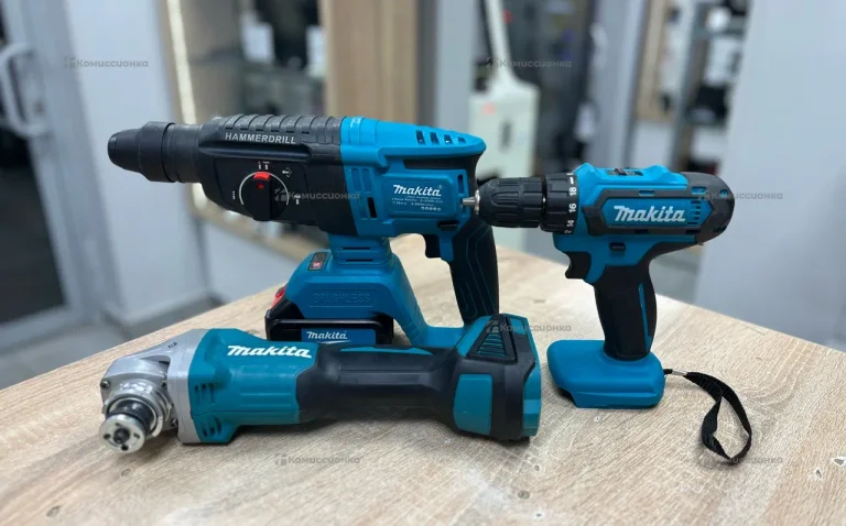 Набор инструментов 3 в 1 (УШМ, Перфоратор, Шуруповерт)