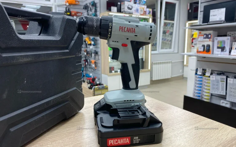 Шуруповерт Ресанта ДА-20-2ЛК-Б