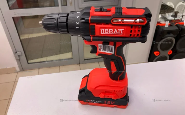 Дрель аккумуляторная BRAIT BCD18N