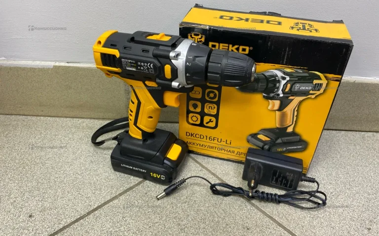 Шуруповерт deko dkcd16fu-li