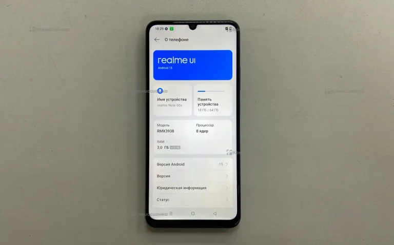 Realme Note 60x 3/64Gb