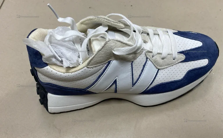 Кроссовки NB бело-синие 43