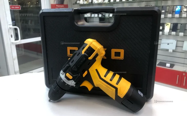 Аккумуляторная дрель-шуруповерт DEKO DKCD12FU-Li