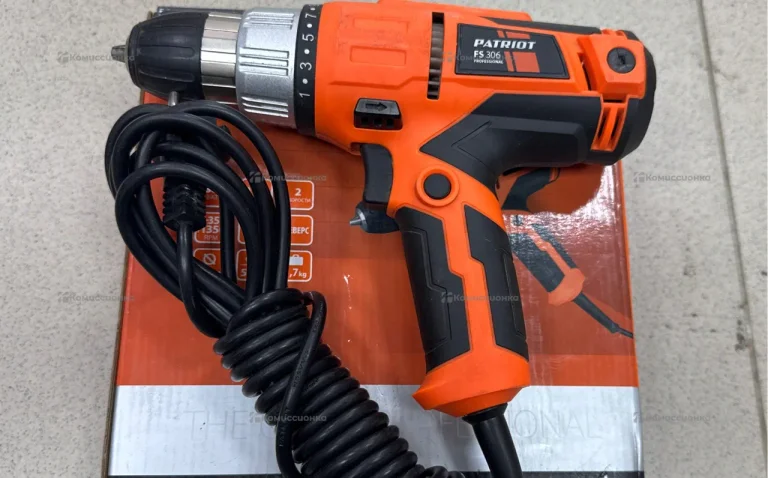 Дрель-шуруповерт PATRIOT FS 306