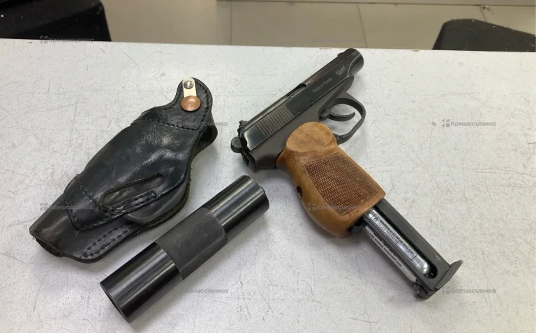 Пневматический пистолет Baikal MP-654K