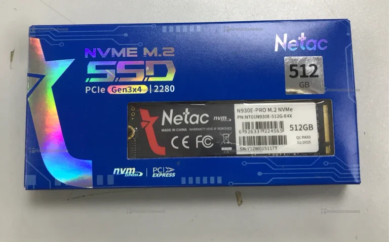 SSD M.2 Netac 512GB