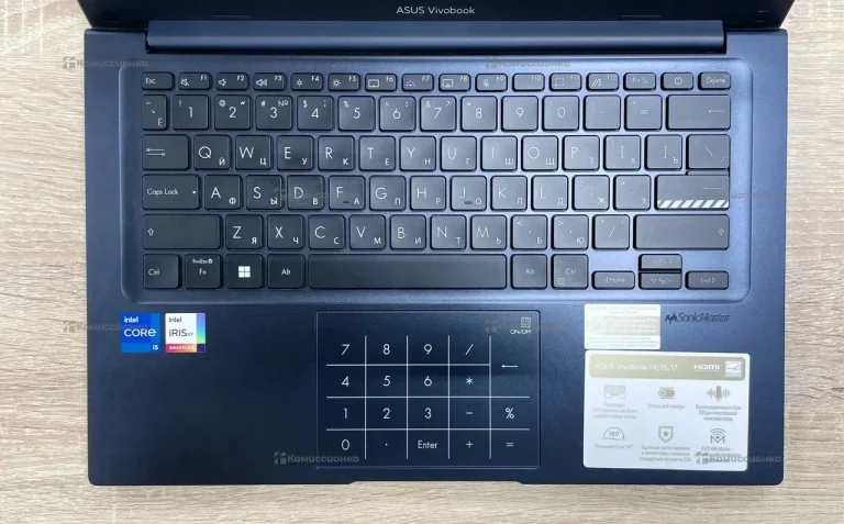Ноутбук ASUS Vivobook 14 i5-1335U/IrisXE/16RAM Но