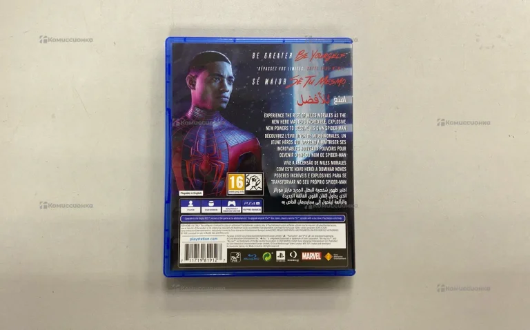 PS4. диск Spider Man Miles Morales
