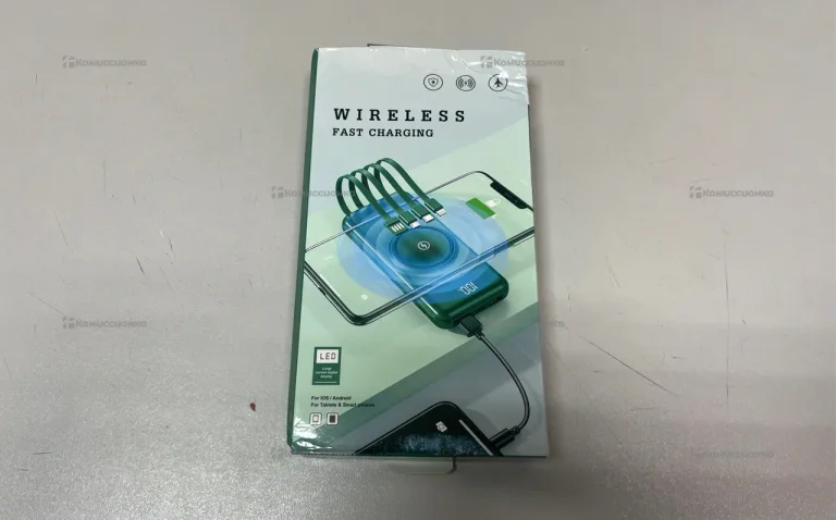 Power Bank  с беспроводной зарядкой