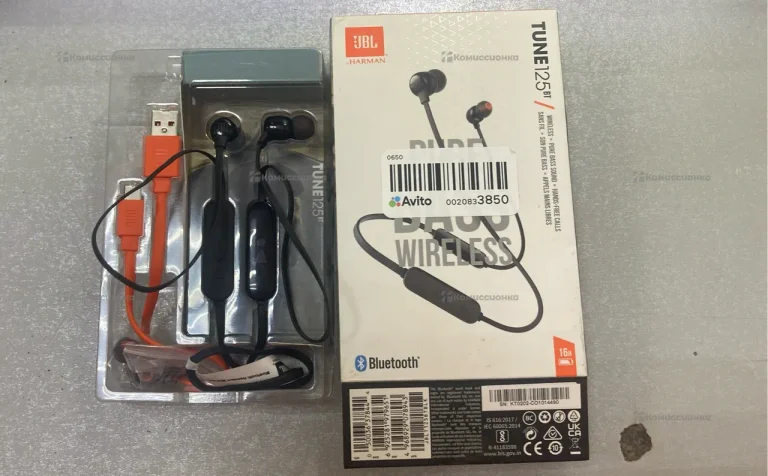 Наушники  jbl tune 125bt