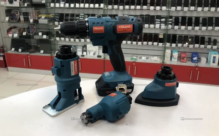 Аккумуляторный Шуруповерт-мультитул 4в1 Sturm! CMT