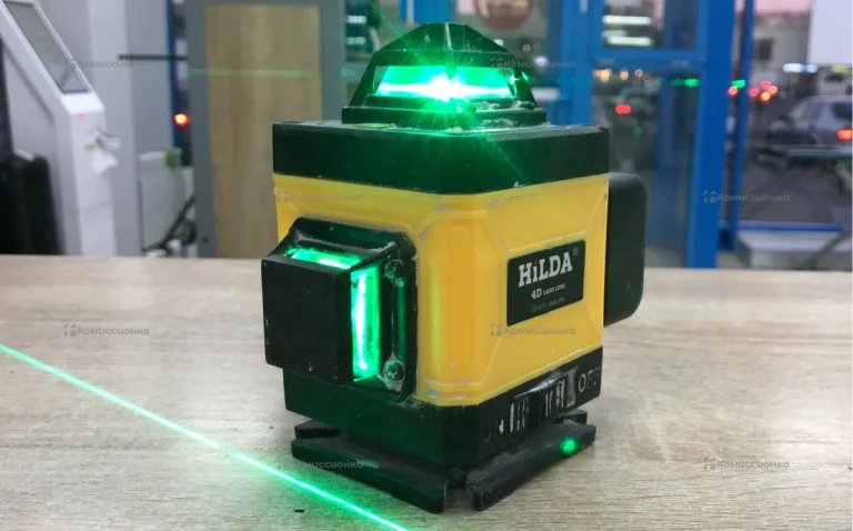 Лазерный уровень Hilda 4D Laser Level Green.