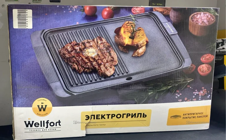 Электро гриль Wellfort
