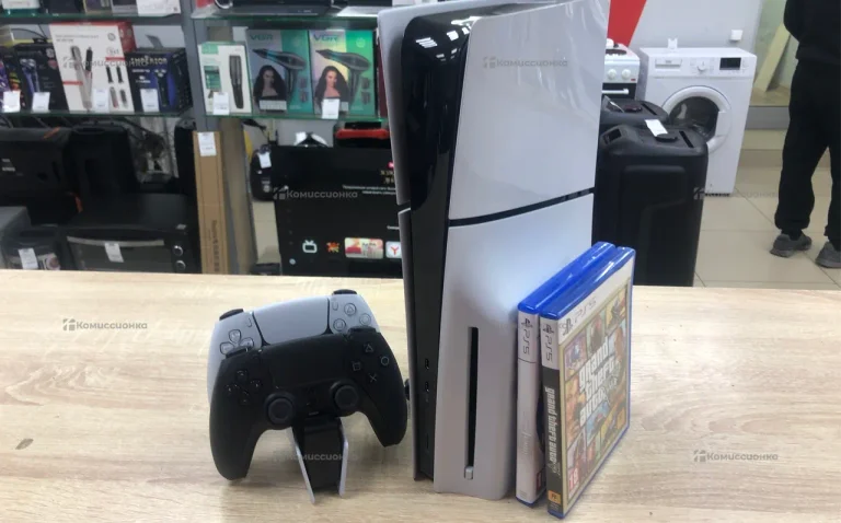 Приставка PS5 Slim 1TB PS5 Slim 1TB с Дисководом
